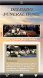 Mobile Screenshot of delgadofuneralhome.com